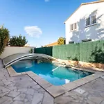Climatise Avec Grande Piscine סן-לורן-דה-לה-סלאנק